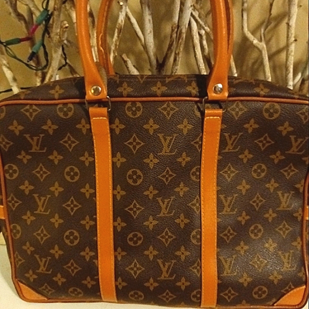 LV satchel tote bag
